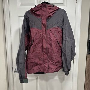 Marmot Women's Maroon and Charcoal Shell